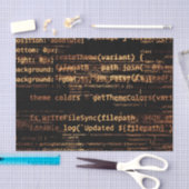 Computercode Seidenpapier (Handwerk)