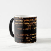 Computercode Verwandlungstasse (Vorderseite Links)