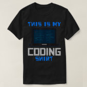 Computercoding-Geschenk Sysadmin Programmiersoftwa T-Shirt (Design vorne)