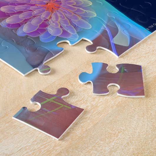 Computerdarstellung, die Brustkrebs repräsentiert, Puzzle (Seite)