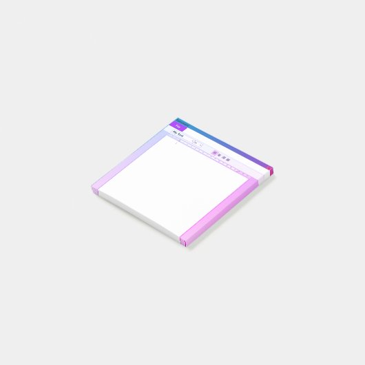 Computerdokument Posten-it® Anmerkungen Post-it Klebezettel (angewinkelt)