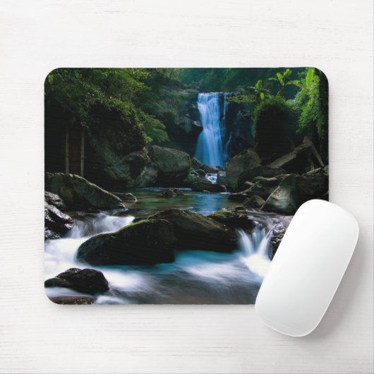Computererzeugter Wasserfall Mousepad (Mit Mouse)