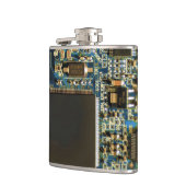 Computerfestplatte - Blau Flachmann (Links)