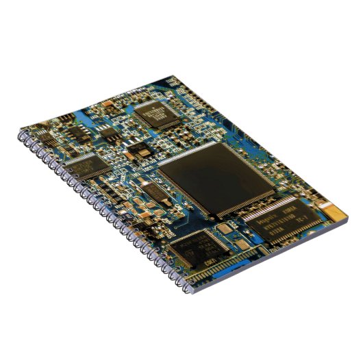 Computerfestplatte - Blau Notizblock (Rechte Seite)