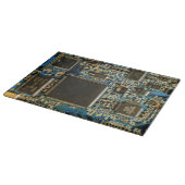 Computerfestplatte - Blau Schneidebrett (Ecke)