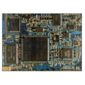 Computerfestplatte - Blau Schneidebrett (Vorderseite)