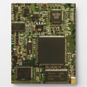 Computerfestplattenplatine - Grün Fotoplatte (Vorderseite)