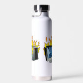 Computerfeuer der Kupfer-Vakuum-Isolierflasche Trinkflasche (Rechts)