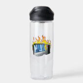 ComputerfeuerkamelBak Eddy® Wasserflasche Trinkflasche (Rückseite)