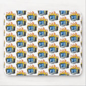 Computerfeuermousepad Mousepad (Vorne)