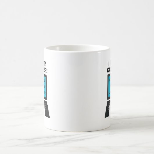 Computerfreunde Funny Mug Kaffeetasse (Mittel)