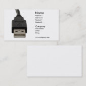 Computerführungs-Visitenkarte Visitenkarte (Vorne/Hinten)