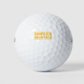 Computergeek-Geschenkidee Golfball (Vorderseite)