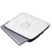 Computergehäuse Blue Rosary Laptopschutzhülle (Vorne Knopf)