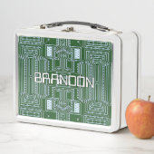 Computergehäuse für benutzerdefinierte Geeky-Nerd Metall Brotdose (Beispiel)