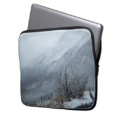 Computergehäuse für die ruhige Weiße Natur Laptopschutzhülle (Vorderseite Links)