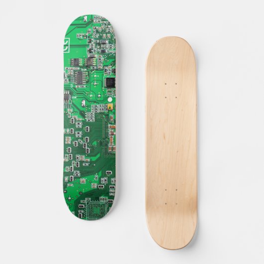 Computergehäuse - grün skateboard (Vorderseite)