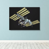 Computergenerierte Ansicht 10 Leinwanddruck (Insitu (Holzboden))