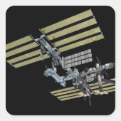 Computergenerierte Ansicht 11 Quadratischer Aufkleber (Vorderseite)
