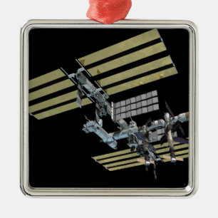 Computergenerierte Ansicht 11 Silbernes Ornament