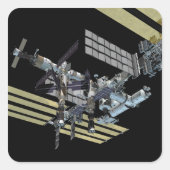 Computergenerierte Ansicht 14 Quadratischer Aufkleber (Vorderseite)