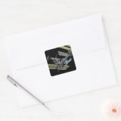 Computergenerierte Ansicht 14 Quadratischer Aufkleber (Umschlag)