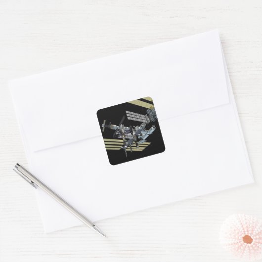 Computergenerierte Ansicht 14 Quadratischer Aufkleber (Umschlag)