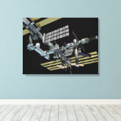 Computergenerierte Ansicht 17 Leinwanddruck (Insitu (Holzboden))