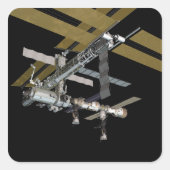 Computergenerierte Ansicht 17 Quadratischer Aufkleber (Vorderseite)