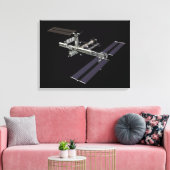 Computergenerierte Ansicht 18 Leinwanddruck (Insitu (Wohnzimmer))