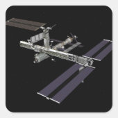 Computergenerierte Ansicht 18 Quadratischer Aufkleber (Vorderseite)