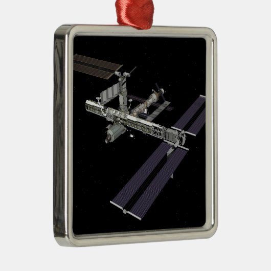 Computergenerierte Ansicht 18 Silbernes Ornament (Rechts)