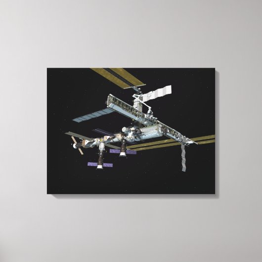 Computergenerierte Ansicht 19 Leinwanddruck (Vorderseite)