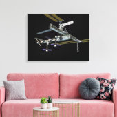 Computergenerierte Ansicht 19 Leinwanddruck (Insitu (Wohnzimmer))