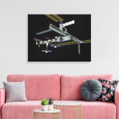 Computergenerierte Ansicht 21 Leinwanddruck (Insitu (Wohnzimmer))