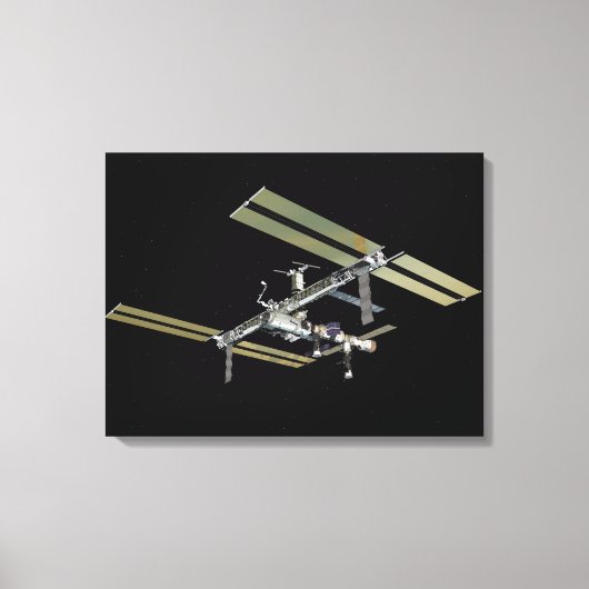 Computergenerierte Ansicht 23 Leinwanddruck (Vorderseite)