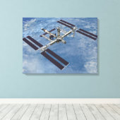 Computergenerierte Ansicht 24 Leinwanddruck (Insitu (Holzboden))