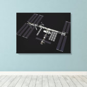 Computergenerierte Ansicht 24 Leinwanddruck (Insitu (Holzboden))