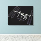 Computergenerierte Ansicht 26 Leinwanddruck (Insitu (Holzboden))