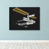 Computergenerierte Ansicht 26 Leinwanddruck (Insitu (Holzboden))