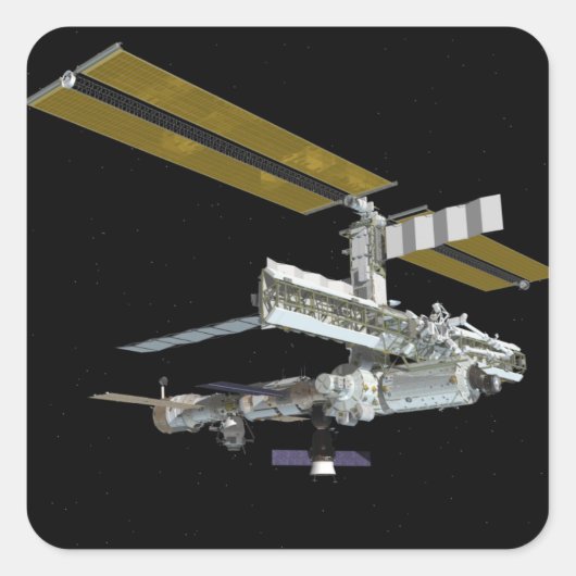 Computergenerierte Ansicht 26 Quadratischer Aufkleber (Vorderseite)