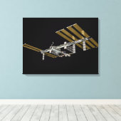 Computergenerierte Ansicht 27 Leinwanddruck (Insitu (Holzboden))