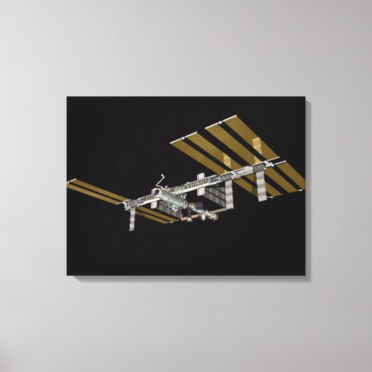 Computergenerierte Ansicht 27 Leinwanddruck (Vorderseite)