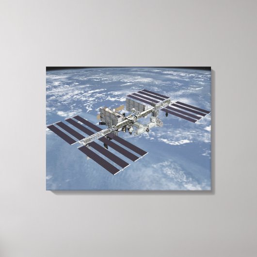 Computergenerierte Ansicht 27 Leinwanddruck (Vorderseite)