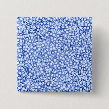 Computergenerierte blaue Blätter