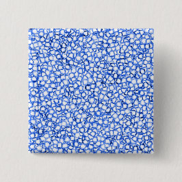 Computergenerierte blaue Blätter Button