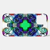 Computergrafik. Darstellung eines abstrakten Flo Case-Mate iPhone Hülle (Rückseite (Horizontal))
