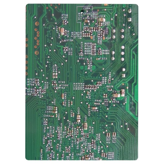 Computergrippe Klemmbrett (Rückseite)