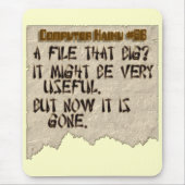 ComputerHaiku #86 Mousepad (Vorne)