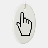 COMPUTERHALTESTELLER / MAUSKURSOR KERAMIK ORNAMENT (Rechts)